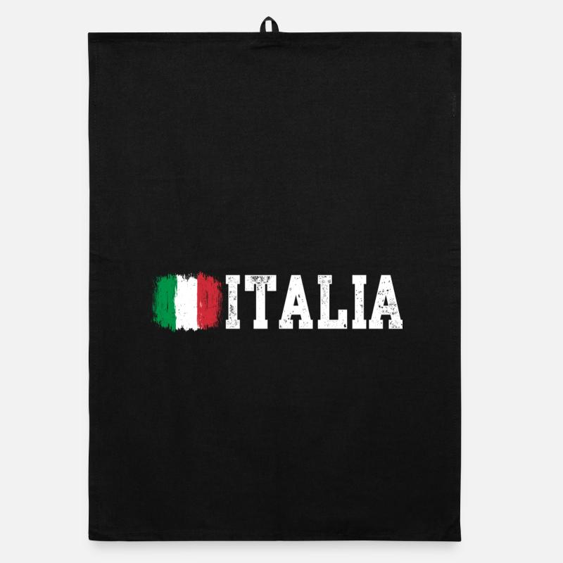 Drapeau de l’Italie Torchon bio