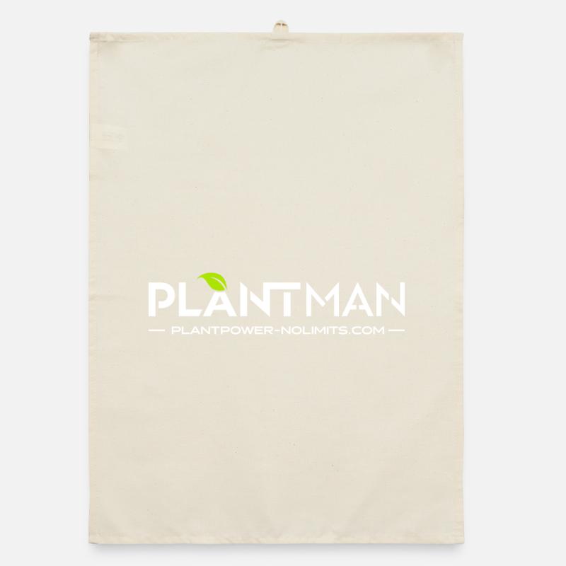 Plan Man | Plant Power - No Limits Organic dish towel