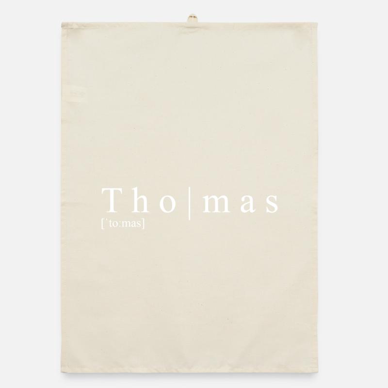 Thomas Definition Typografie Organic Geschirrtuch