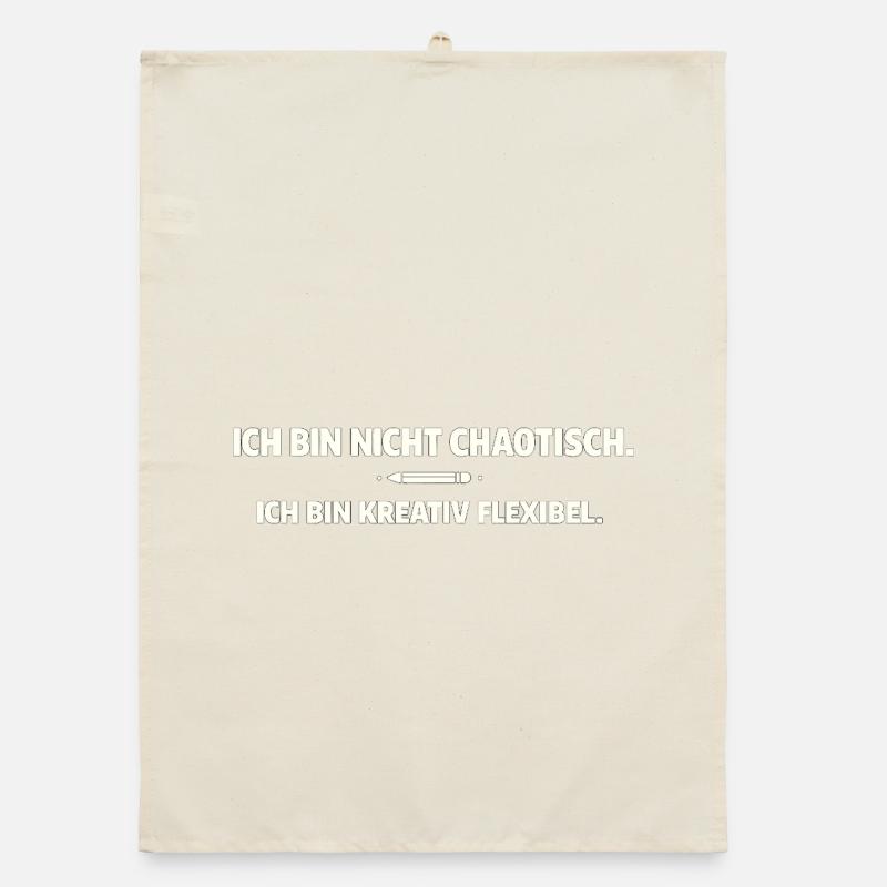 Creative, flexible instead of chaotic Organic dish towel