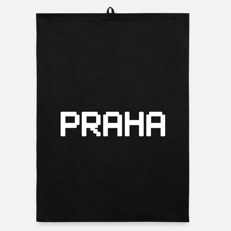 PRAHA Prag Prague Organic dish towel