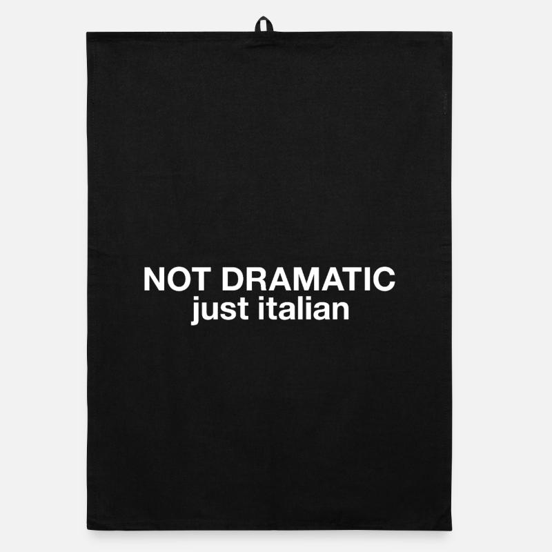 Pas dramatique, juste italien Torchon bio