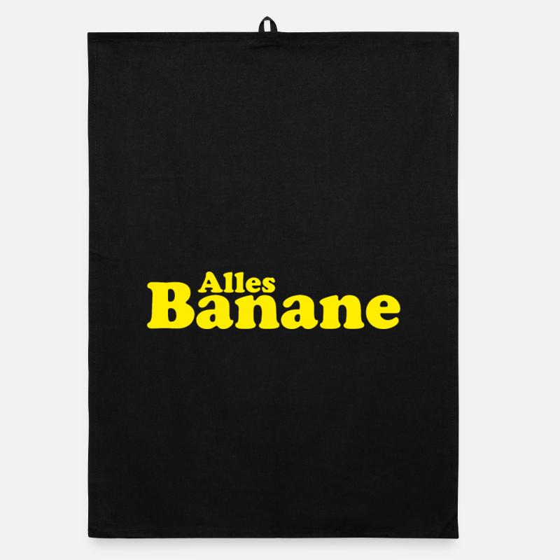 Alles Banane Organic Geschirrtuch