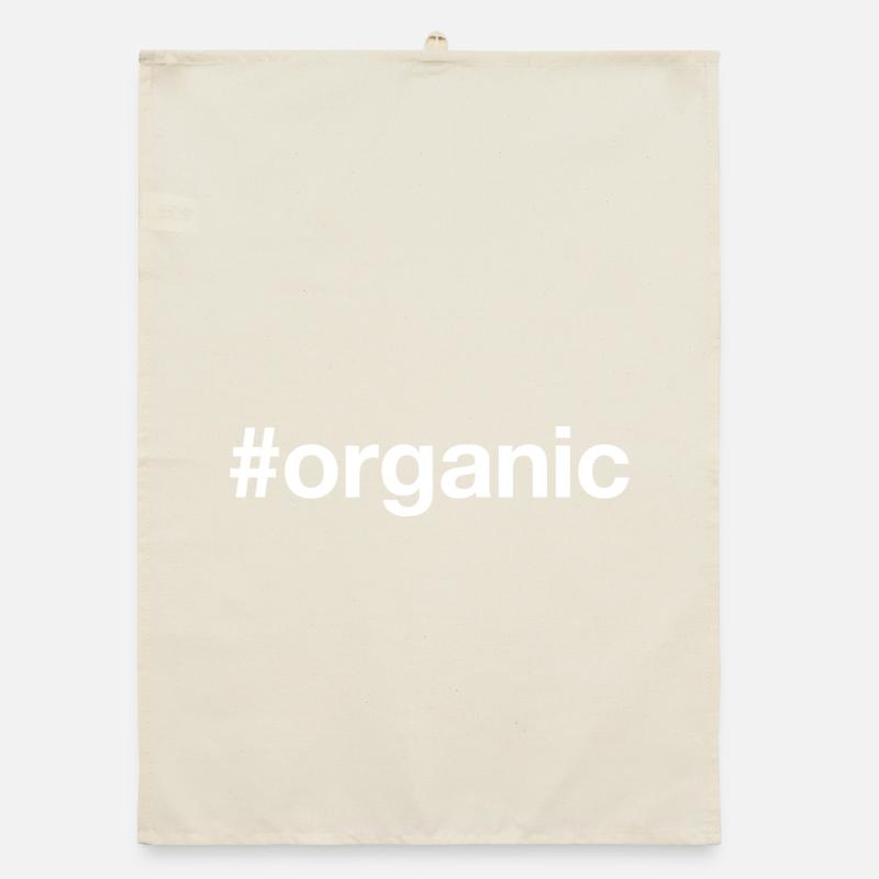 ORGANIC Hashtag Organic dish towel