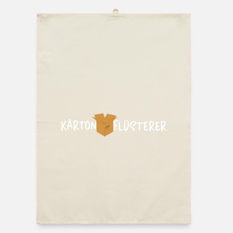 Karton Flüsterer Organic Geschirrtuch