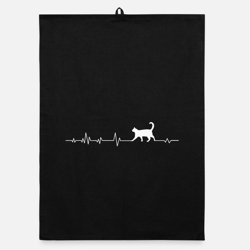 Katze Katzen Organic Geschirrtuch