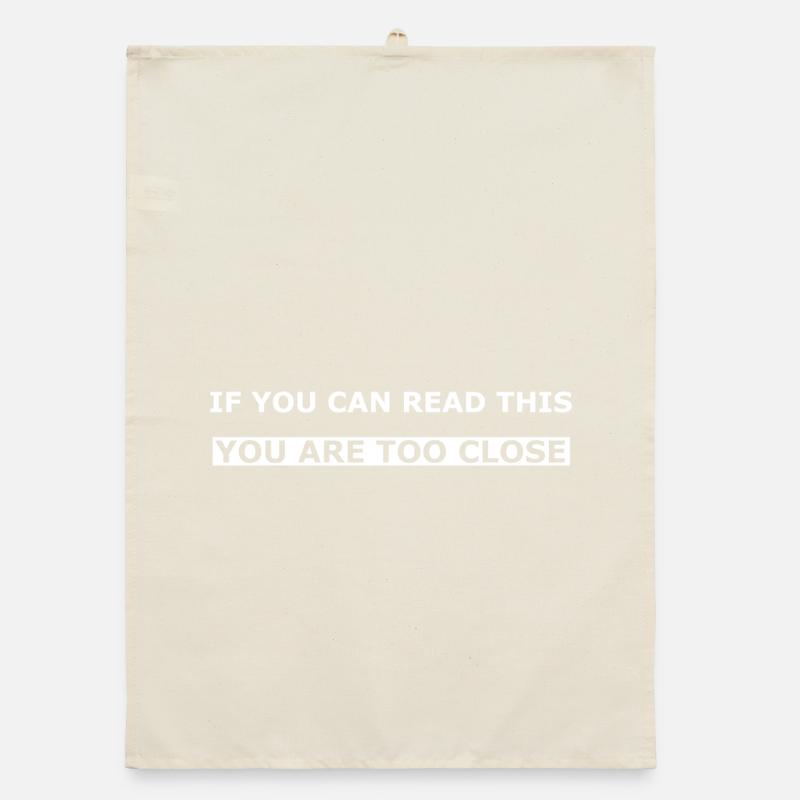 funny Organic dish towel