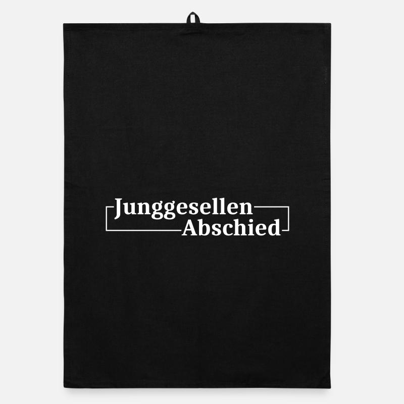 Junggesellenabschied Jga Party Organic Geschirrtuch