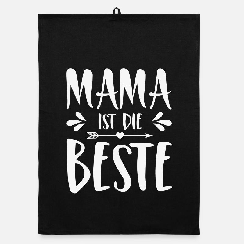 Maman est la meilleure Torchon bio