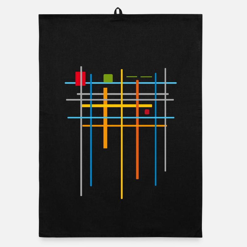 Architecture Minimal Pattern 25 Organic dish towel