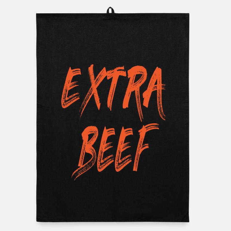 The Extra Beef Organic dish towel