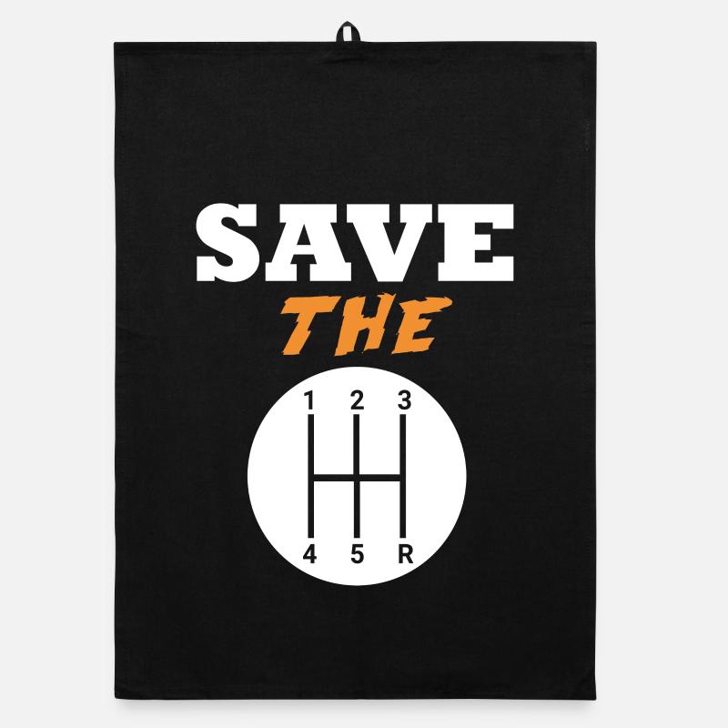 Save The Manuals Organic dish towel