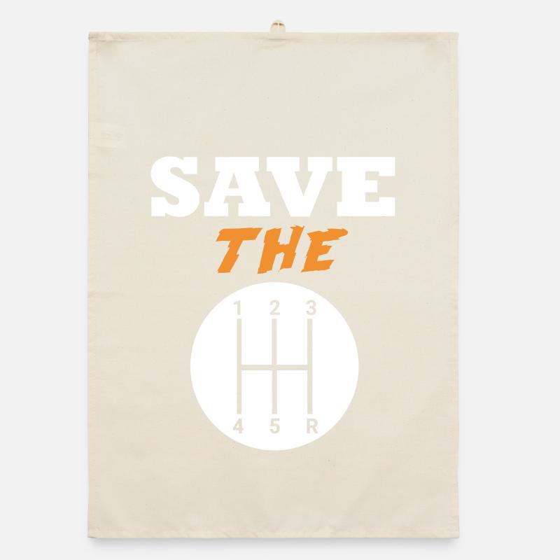 Save The Manuals Organic dish towel