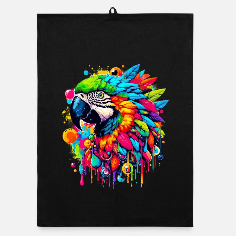 Parrot Organic dish towel