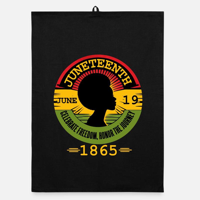 Celebrating Juneteenth: Freedom, Heritage, Unity Organic dish towel