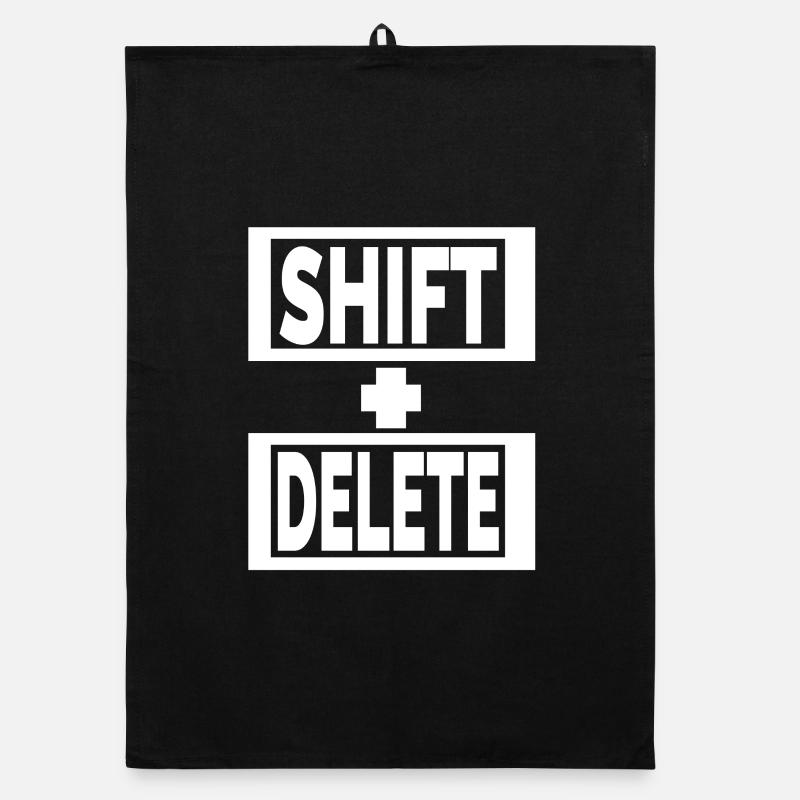 SHIFT+ENTF Tastatur Lebensstil Organic Geschirrtuch