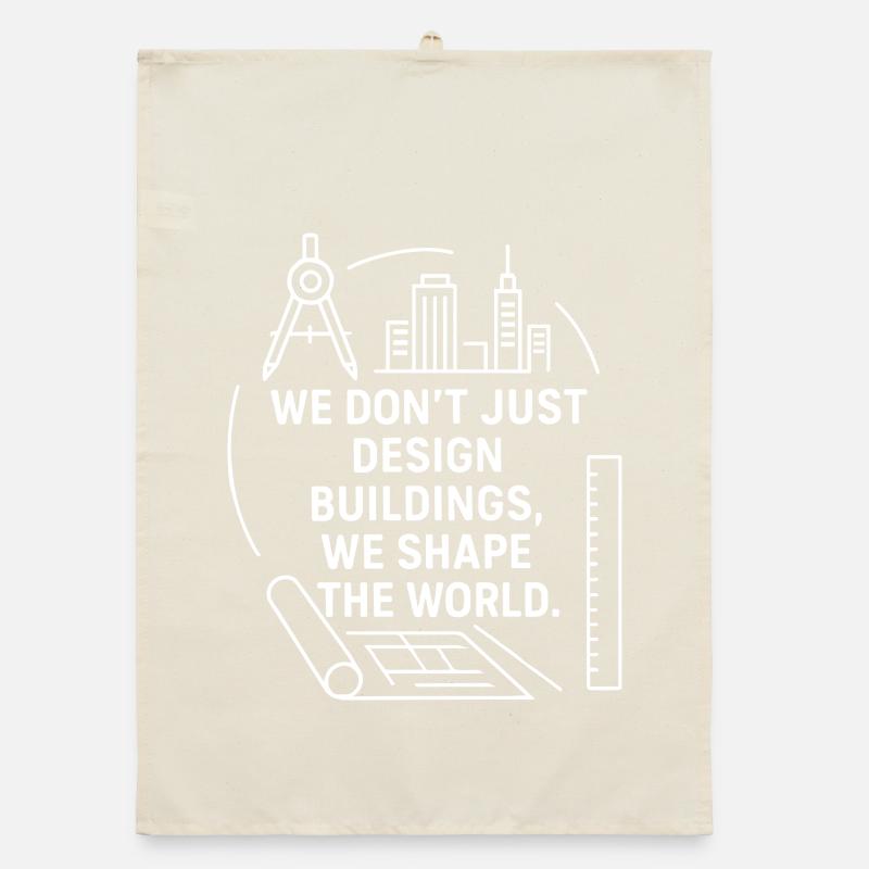 Architectural world design Organic dish towel