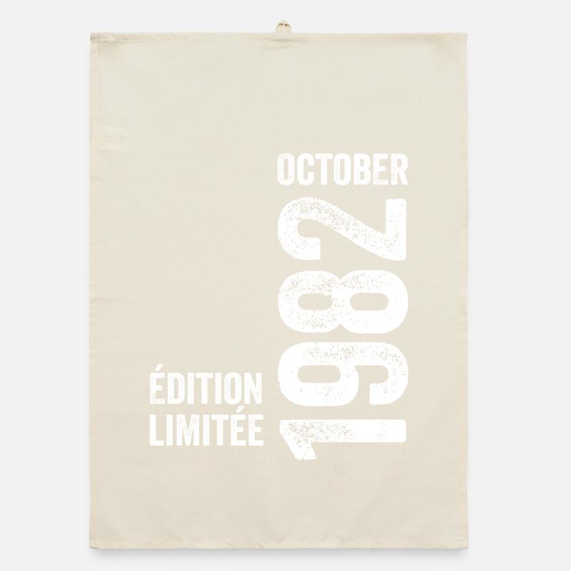 Légendes Octobre 1982 Millésime Octobre 1982 Rétro Torchon bio