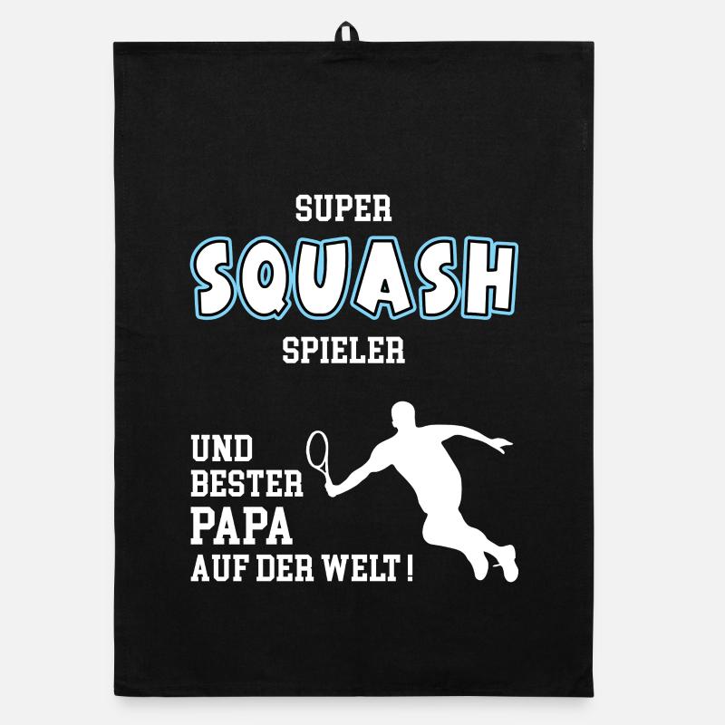 Squash Best Dad Father Father's Day Birthday Organic dish towel