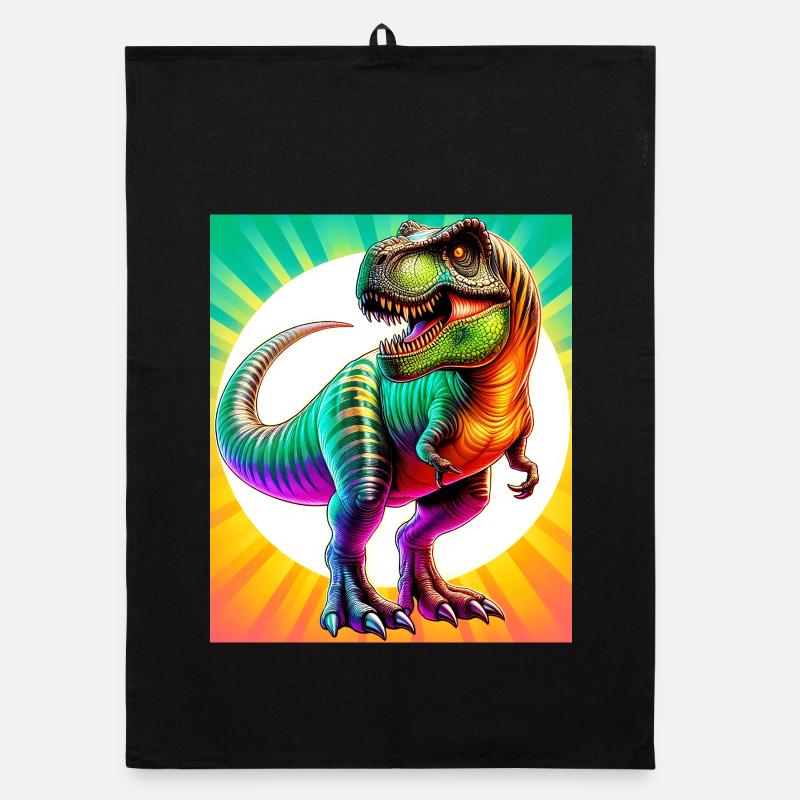 Dinosaurier Organic Geschirrtuch