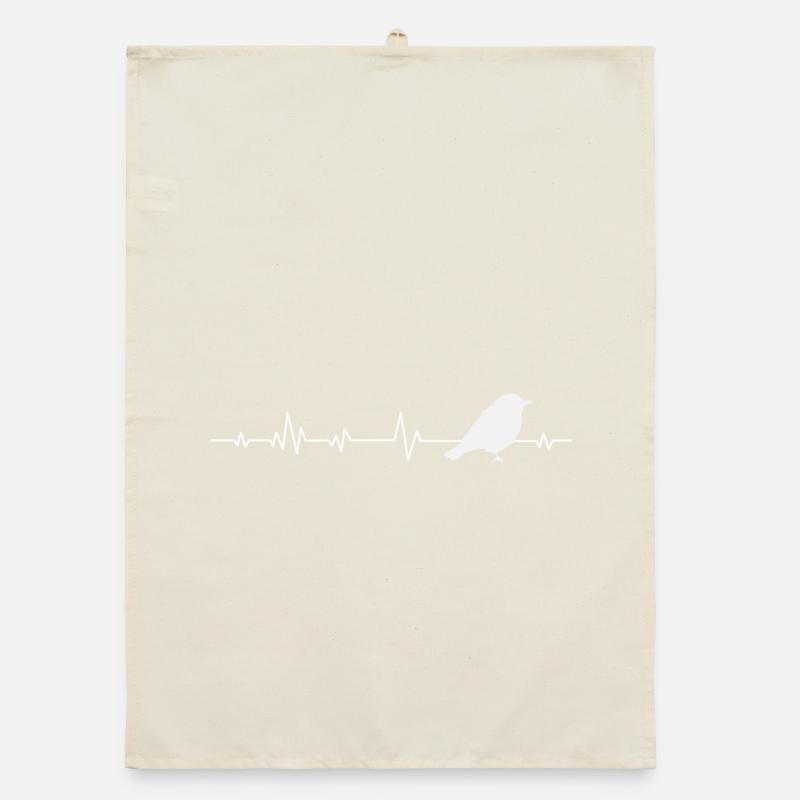 Bird Birds Organic dish towel