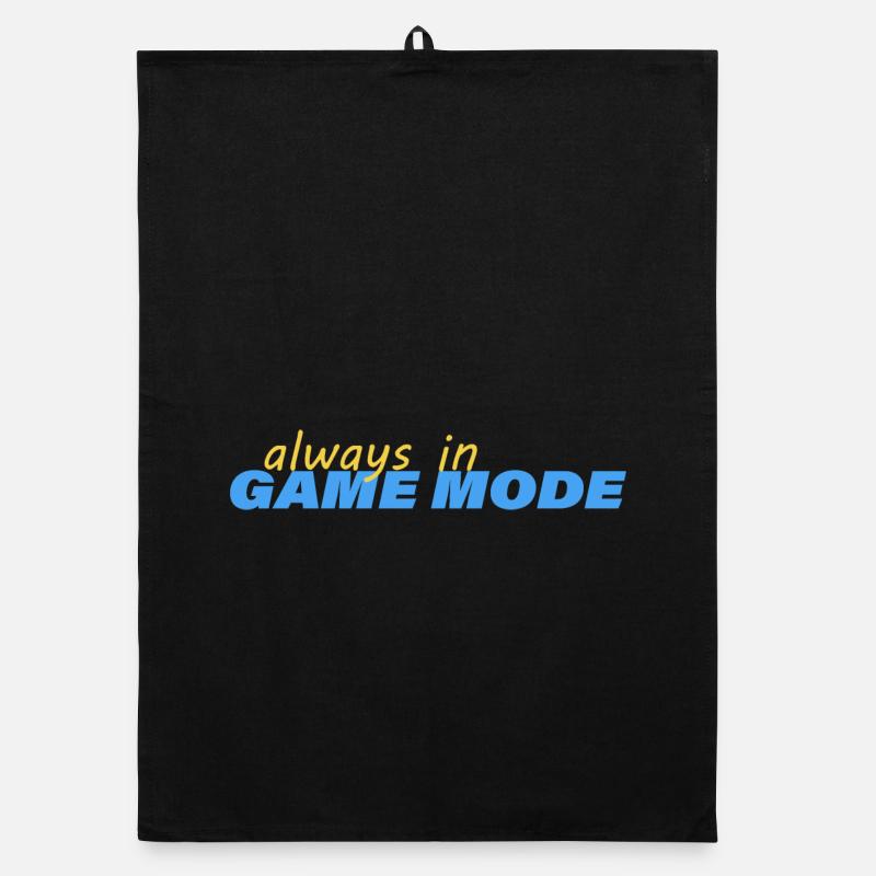 ALWAYS IN GAME MODE Organic dish towel