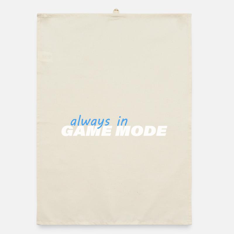 ALWAYS IN GAME MODE Organic dish towel