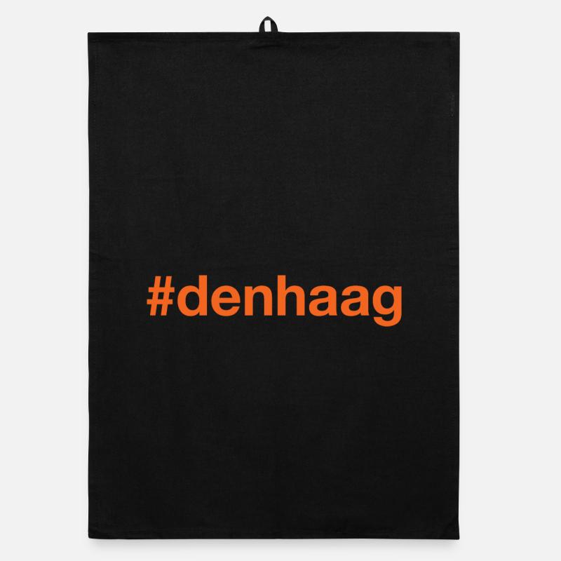 THE HAGUE Hashtag Organic dish towel
