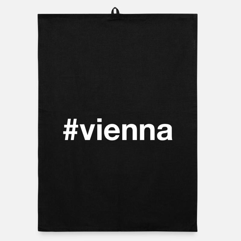 VIENNE Hashtag Wien Torchon bio