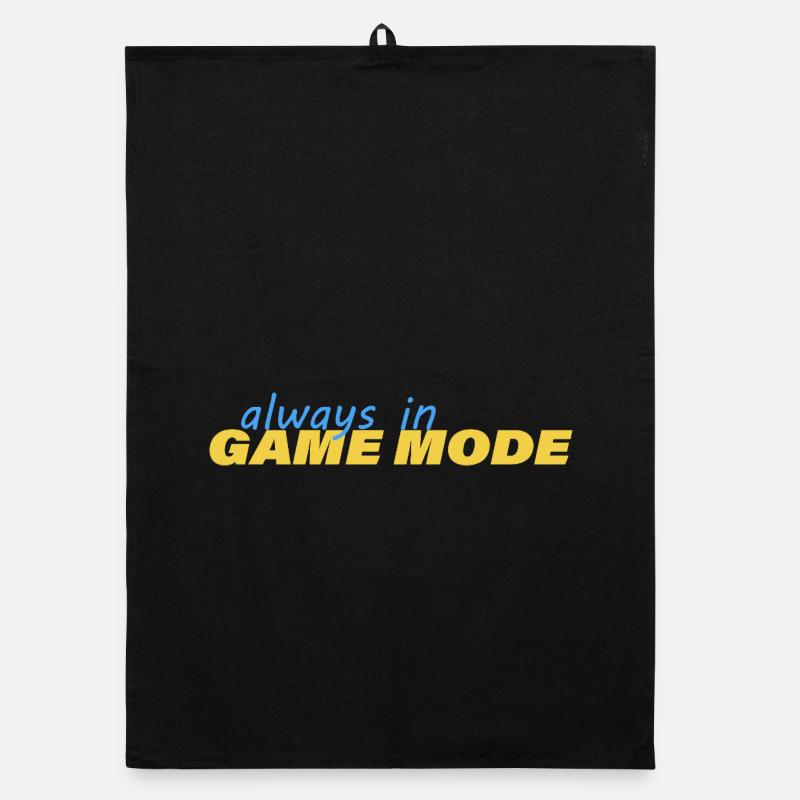 ALWAYS IN GAME MODE Organic dish towel