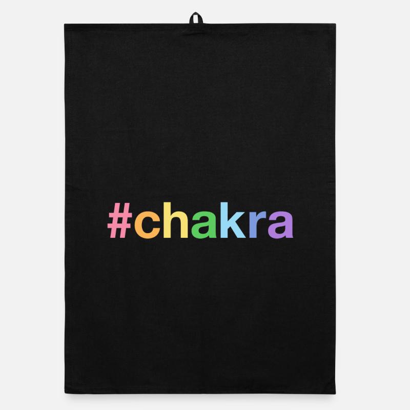 CHAKRA Hashtag Organic Geschirrtuch