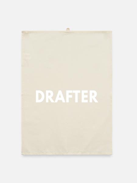 Drafter - Organic Geschirrtuch - Natur - Vorne