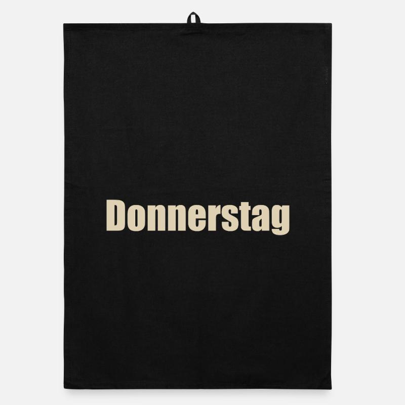 Donnerstag Organic Geschirrtuch