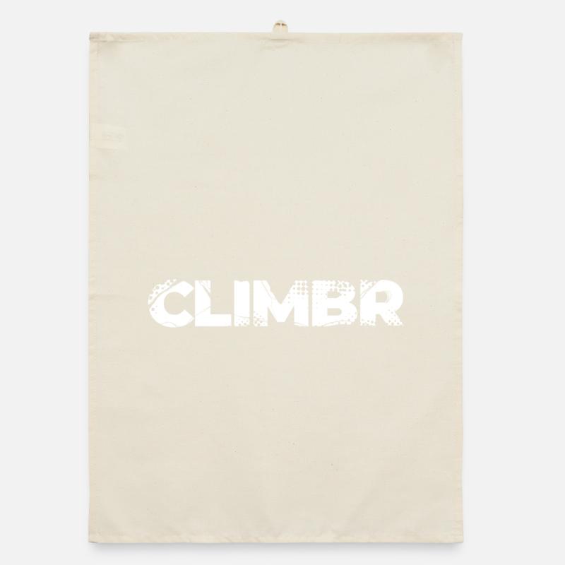 CLIMBR: A design for climbers Organic dish towel