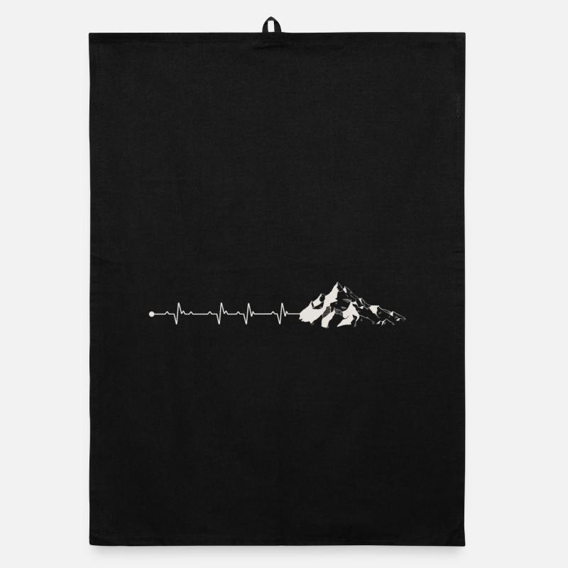 Mountain Pulse Adventure Tee Organic dish towel