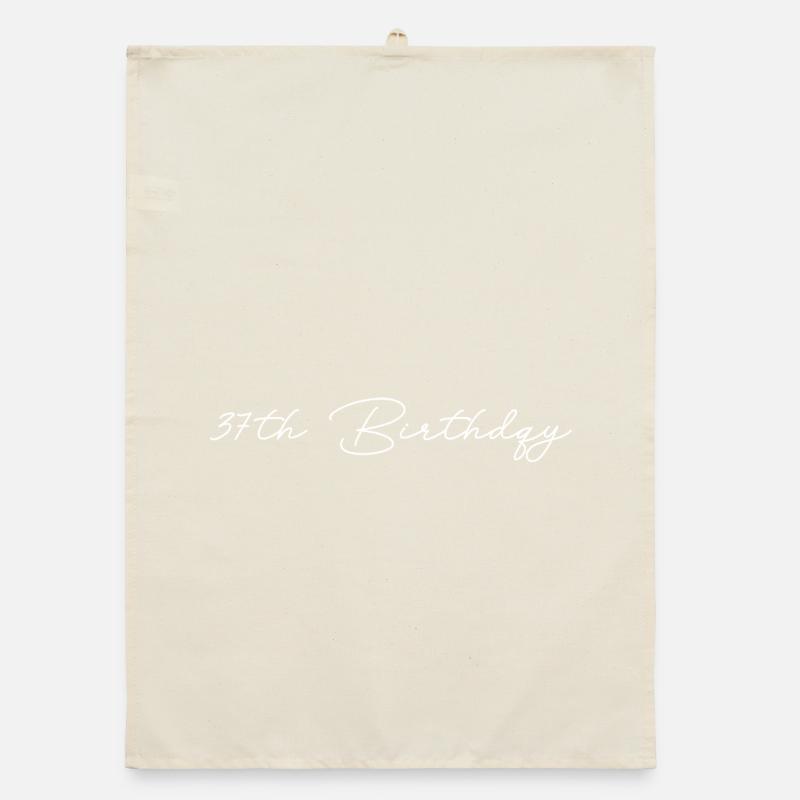 37e anniversaire Torchon bio