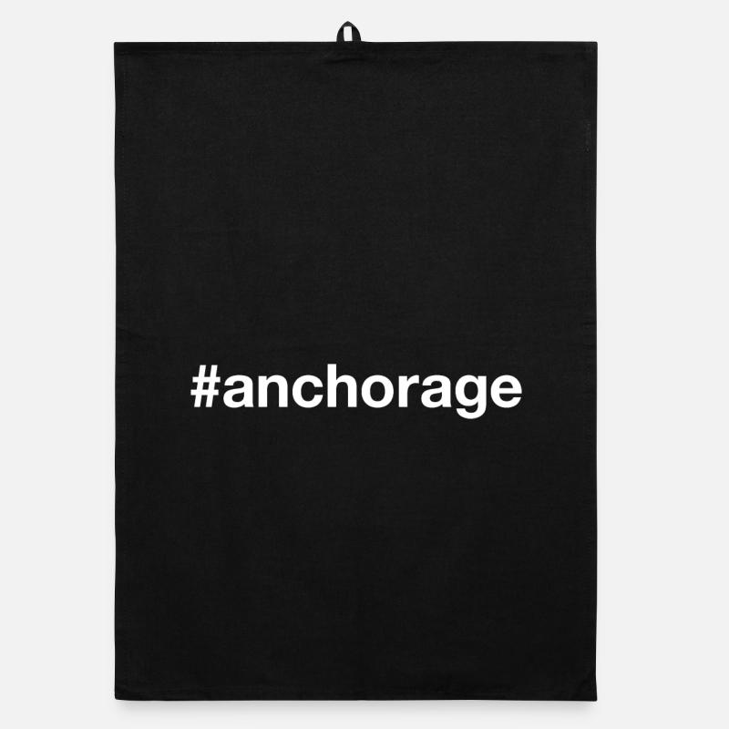 ANCHORAGE Hashtag Organic Geschirrtuch