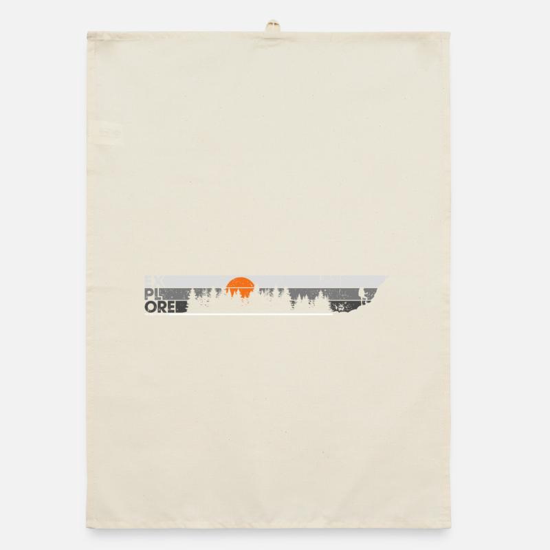 Explorez les grands espaces Torchon bio