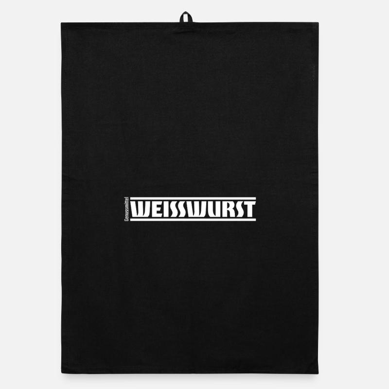 „Genussmittel“ Serie | Weisswurst Organic Geschirrtuch