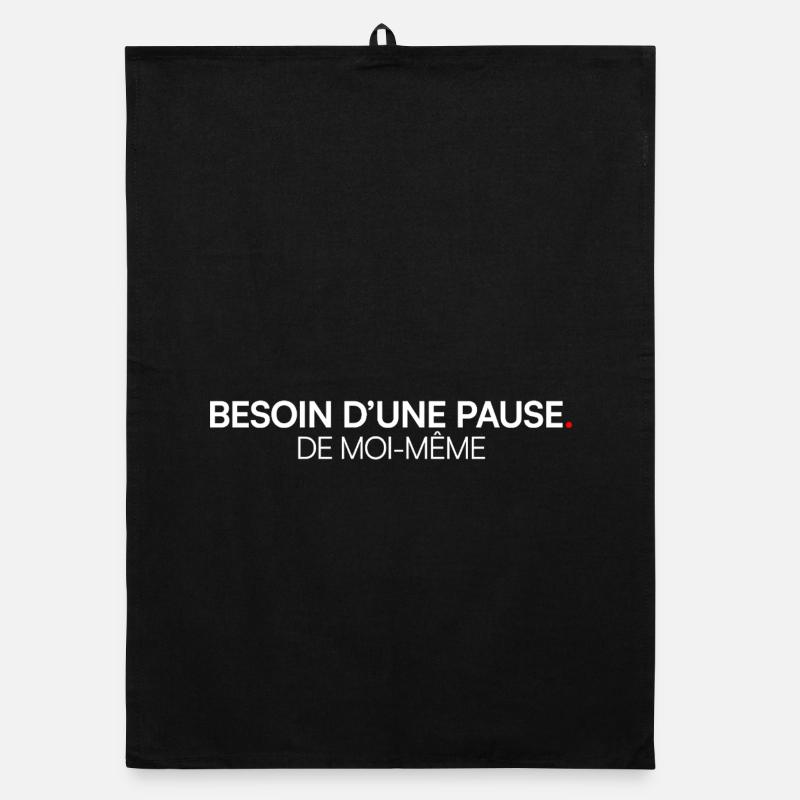 Need a modern humor break Organic dish towel