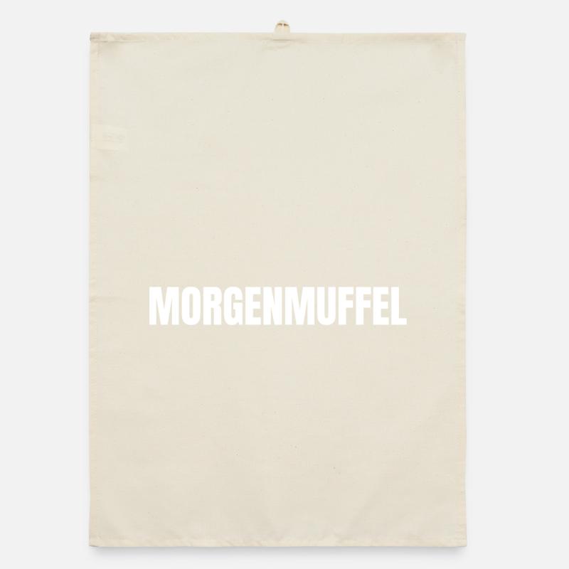 MORGENMUFFEL WEISS Organic Geschirrtuch