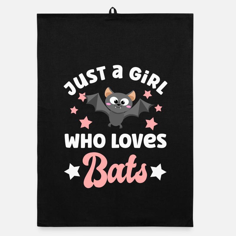 Bat Bats Organic dish towel