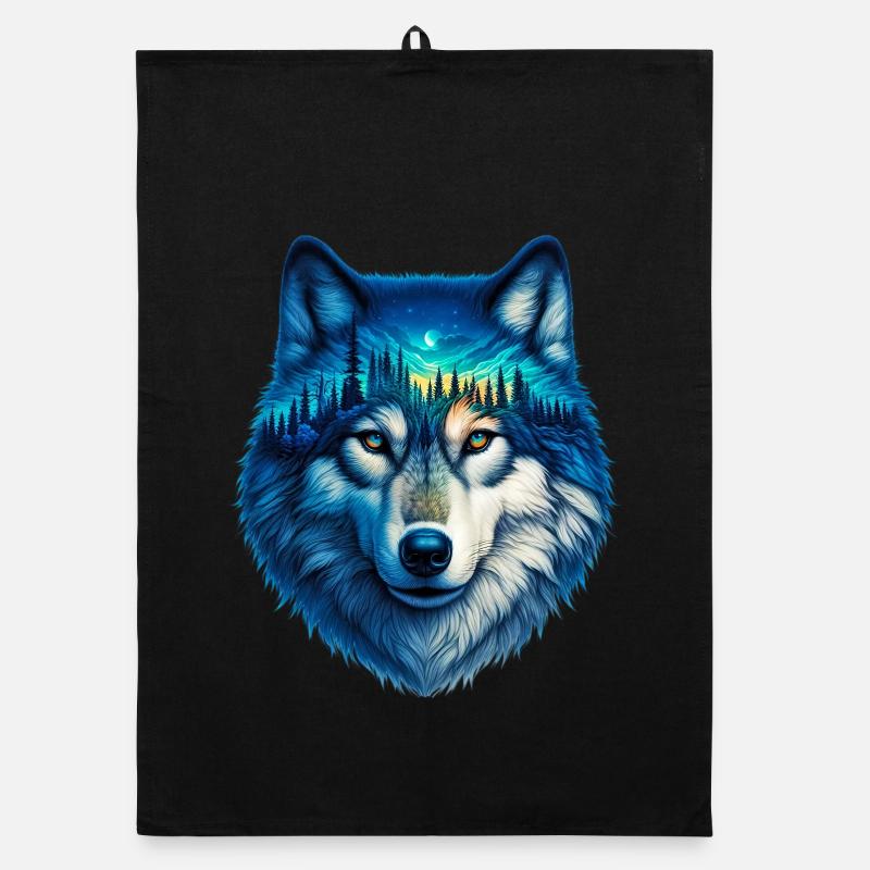 Wolf Organic dish towel