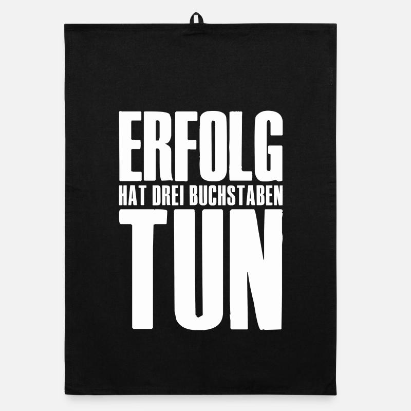 Success Saying for Founder Entrepreneur Startup Organic dish towel