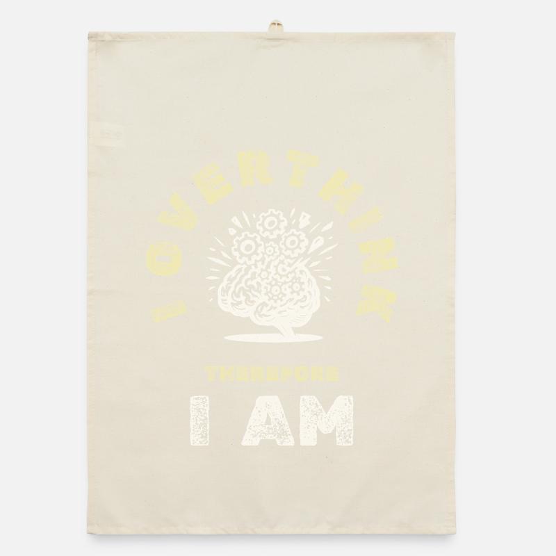 Brain Explosion Humor Organic dish towel