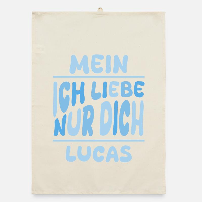 Lucas als Mann Organic Geschirrtuch