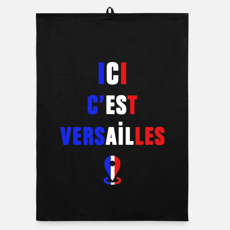 This is Versailles Organic dish towel