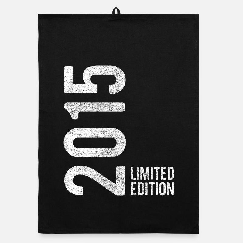 10. Geburtstag Junge Mädchen Limited Edition 2015 Organic Geschirrtuch