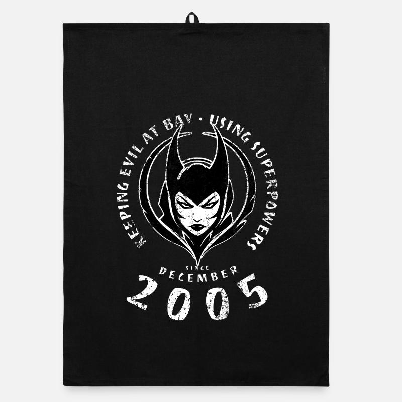 20. Geburtstag Using Superpowers Since 12/2005 Organic Geschirrtuch