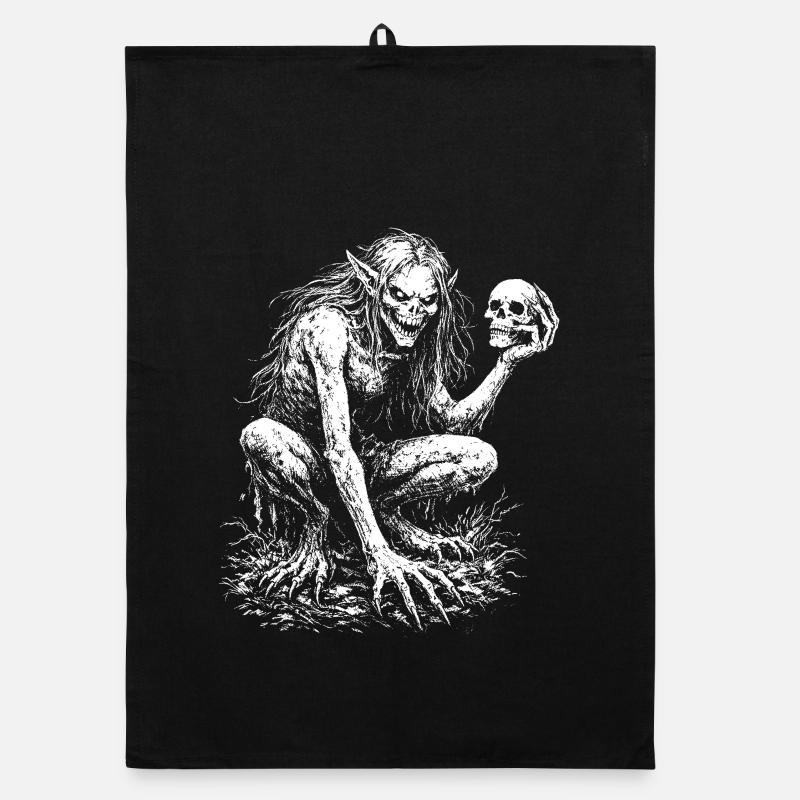 Striga – Démon slave | Dark Drawing Torchon bio